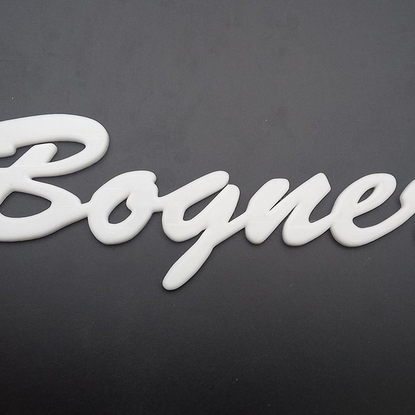 Bogner logo 216mm