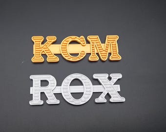 VOX Style custom amp logo