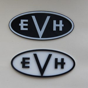 EVH  logo 120mm. 3D printed.