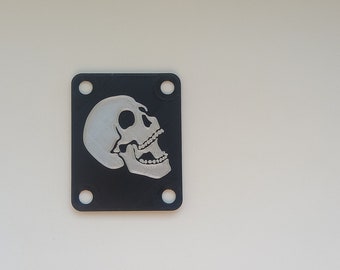Plaque de cou de guitare personnalisée aux dimensions des ailes.