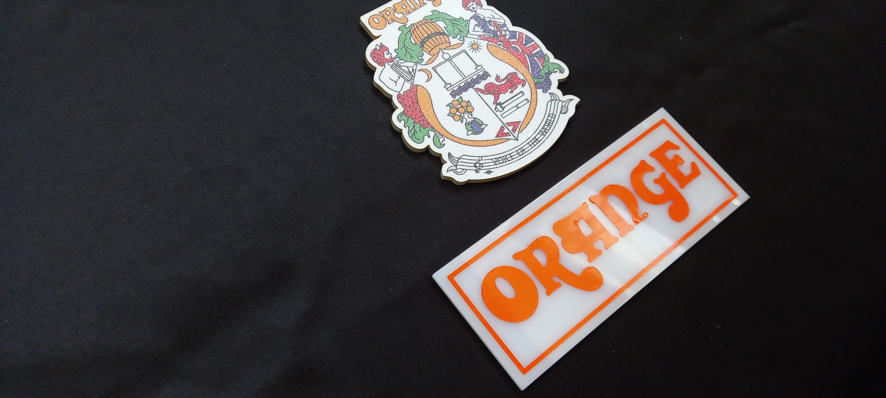 Orange Amp Logo Set Etsy