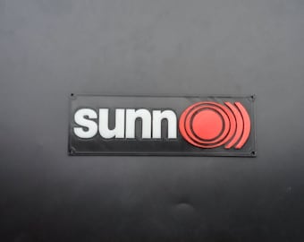 Sunn O logo 3d printed