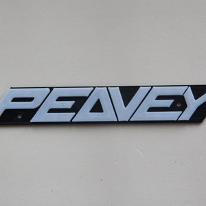 Peavey 3D printed logo 130mm