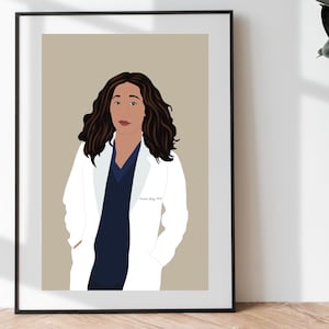 Greys anatomy art, Digital download, Greys anatomy gifts, Greys anatomy poster, Home decor, Cristina yang, Minimalist art, Line art, Boho