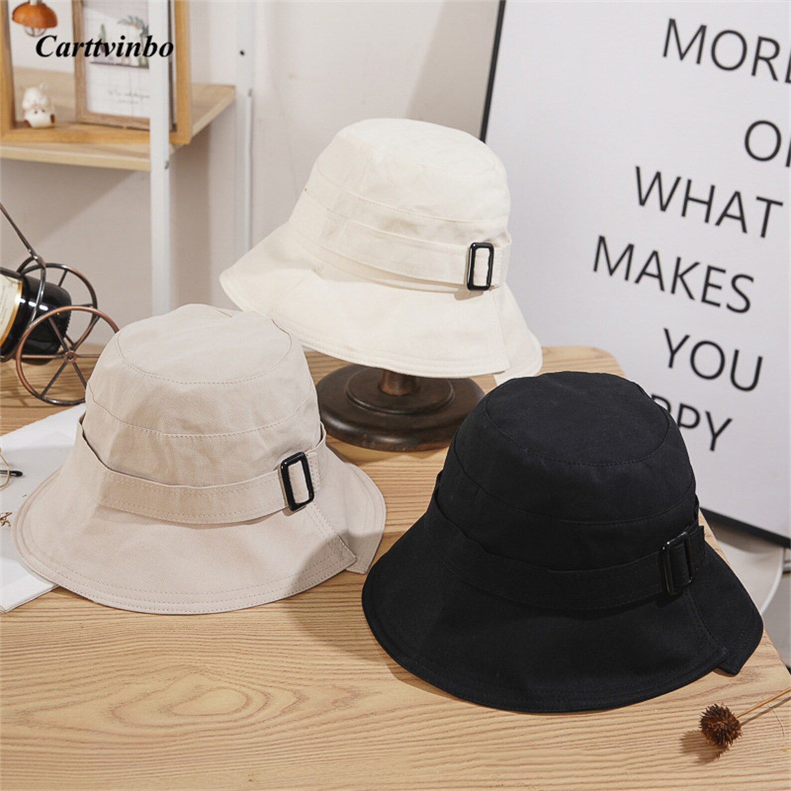 Japanese Solid Color Irregular Sun Hat Vacation Solid Color Etsy