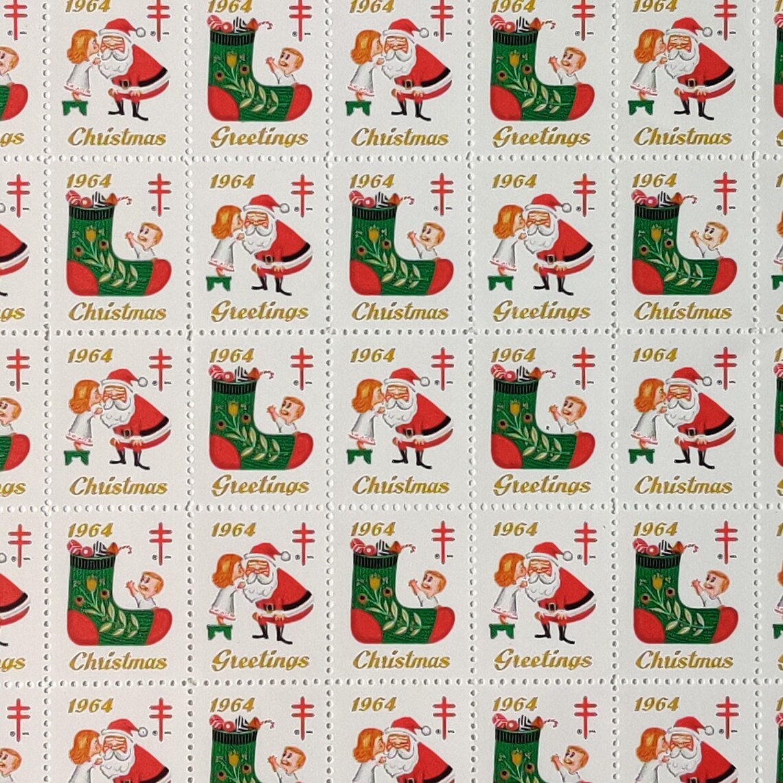 Vintage Christmas Seals 