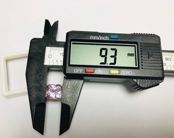4.68ct Pink Kunzite Gemstone, Checker Cut, SI1 Clarity