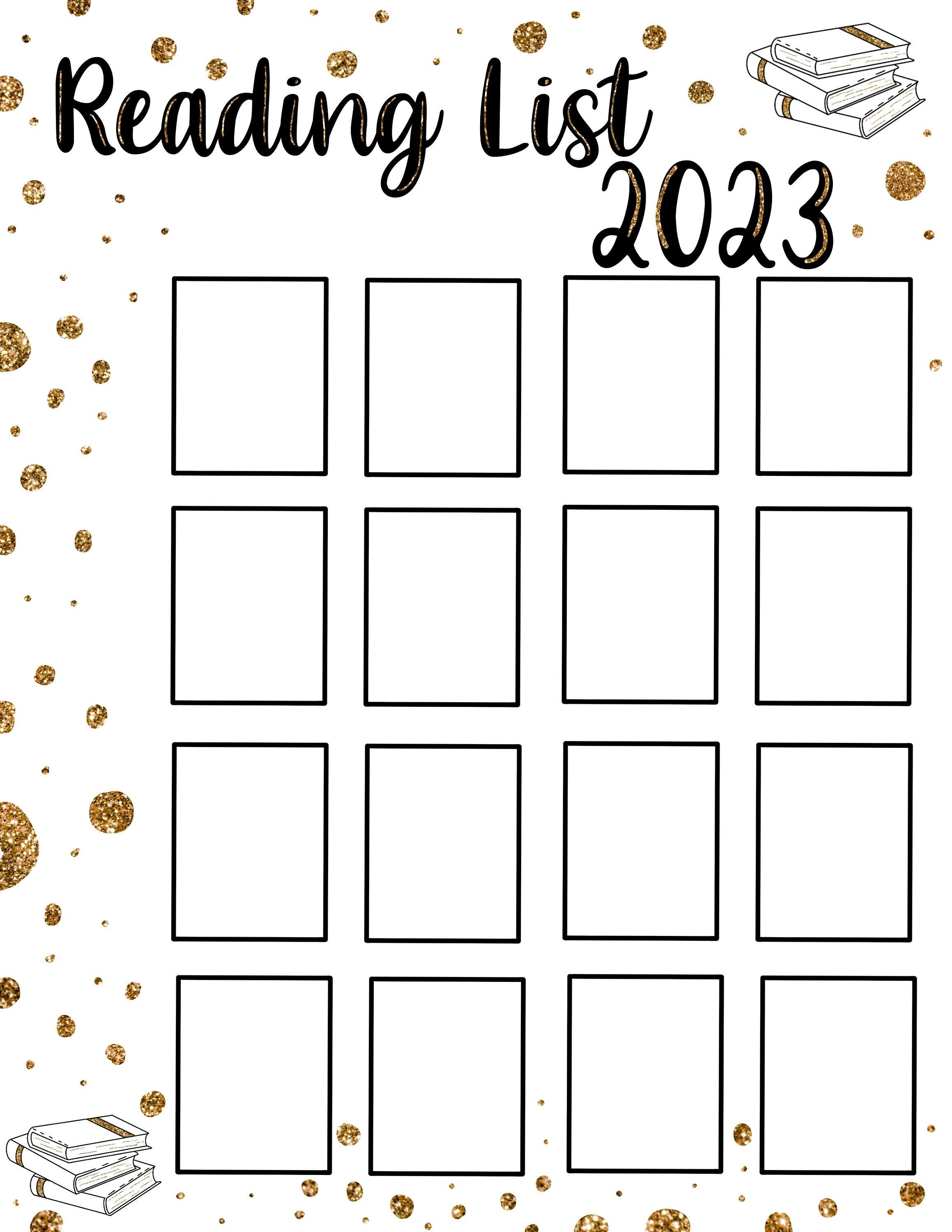 Digital Reading List Template PDF 2023 Book List Books to Readreading Digital Reading List Template PDF 2023 Book List Books to Readreading