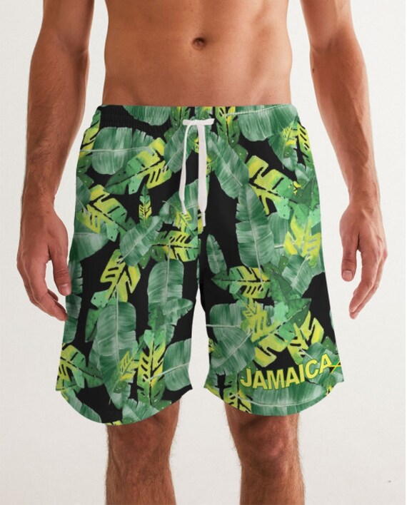 Pablo Men/boys Swim Trunks Banana Leaf 