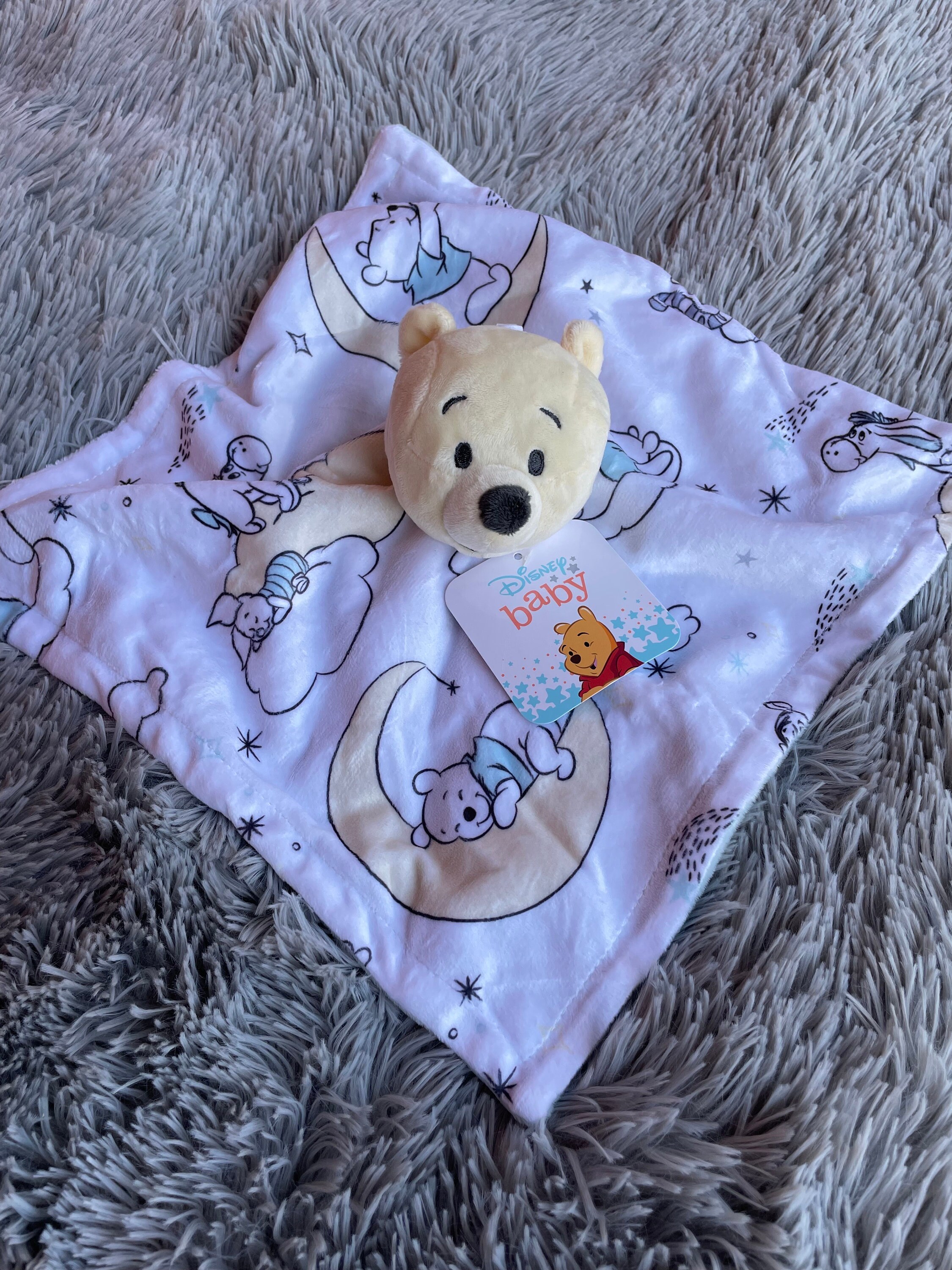 Winnie the Pooh Security Blanket Etsy