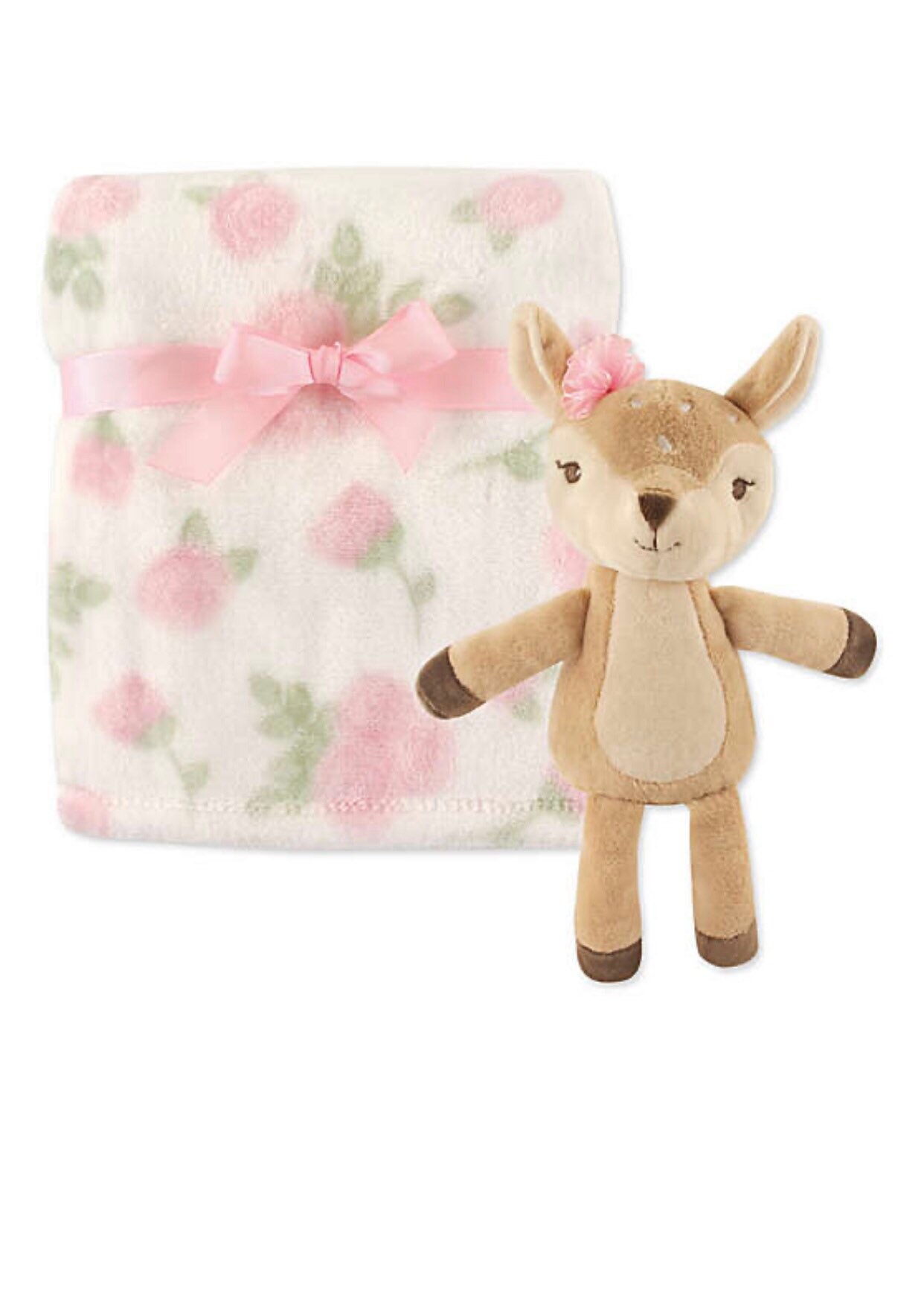 Deer Fawn Plush Stuffed Animal Toy and Rose Plush Personalized Etsy