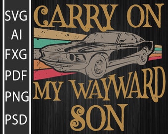 Wayward Son Svg Etsy