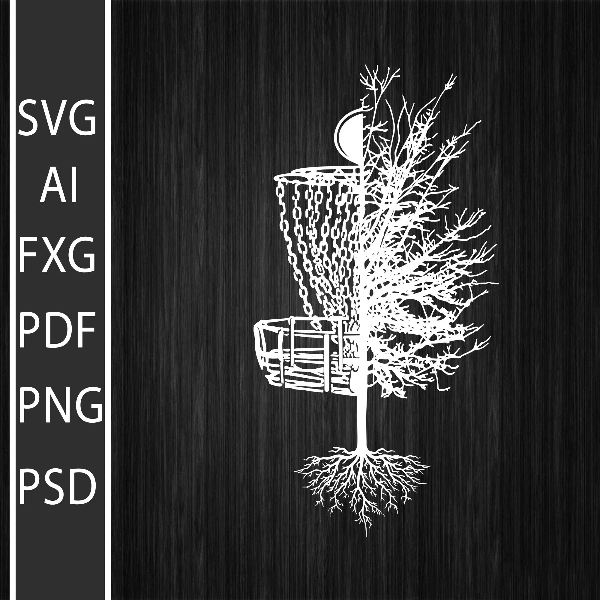 Disc Golf Shirt Basket Tree Frisbee Golf Svg Cut Files Vinyl Etsy