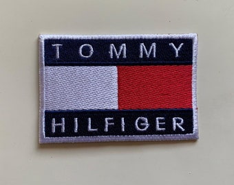 tommy hilfiger logo iron on patch