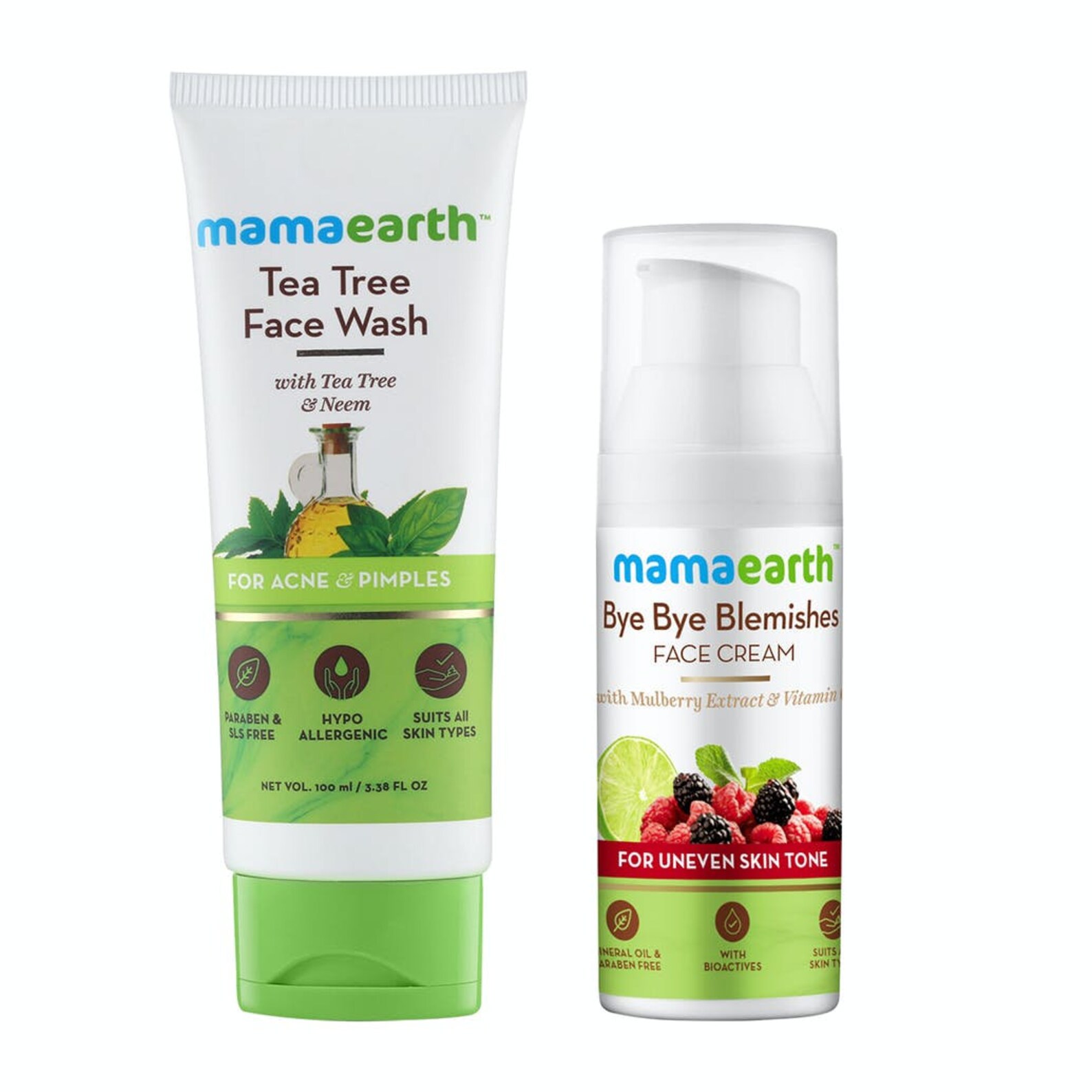 mamaearth tea tree face serum for acne