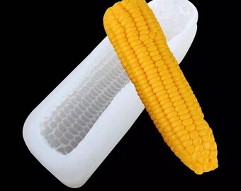 Corn on the Cob Silicone Mold #47 For Jewelry Chocolate Candy Resin Fimo Craft Corn on the Cob Silicone Mold #47 For Jewelry Chocolate Candy Resin Fimo Craft