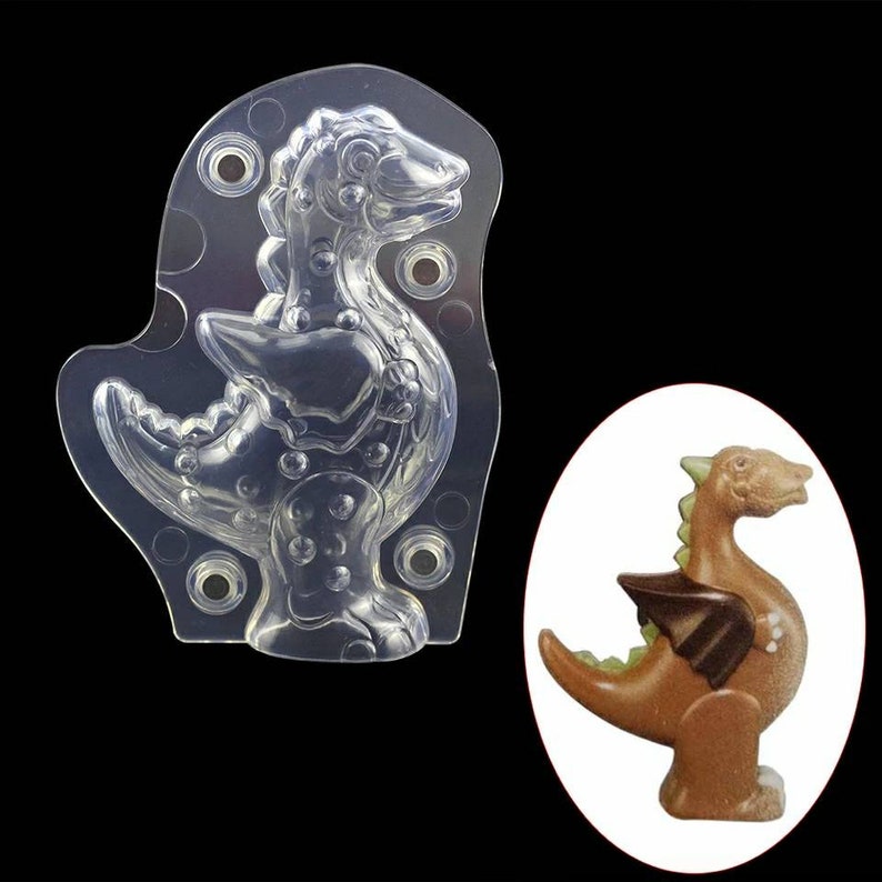 NEW! 3D Magnetized Polycarbonate Dinosaur Mold