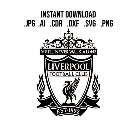 Liverpool Football Club LFC Laser cut file Vector Etsy