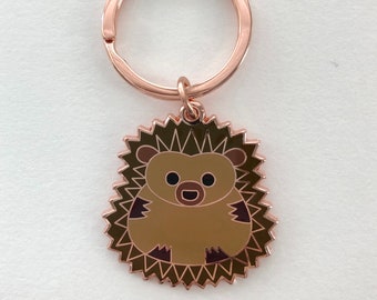 Hedgehog Keychain