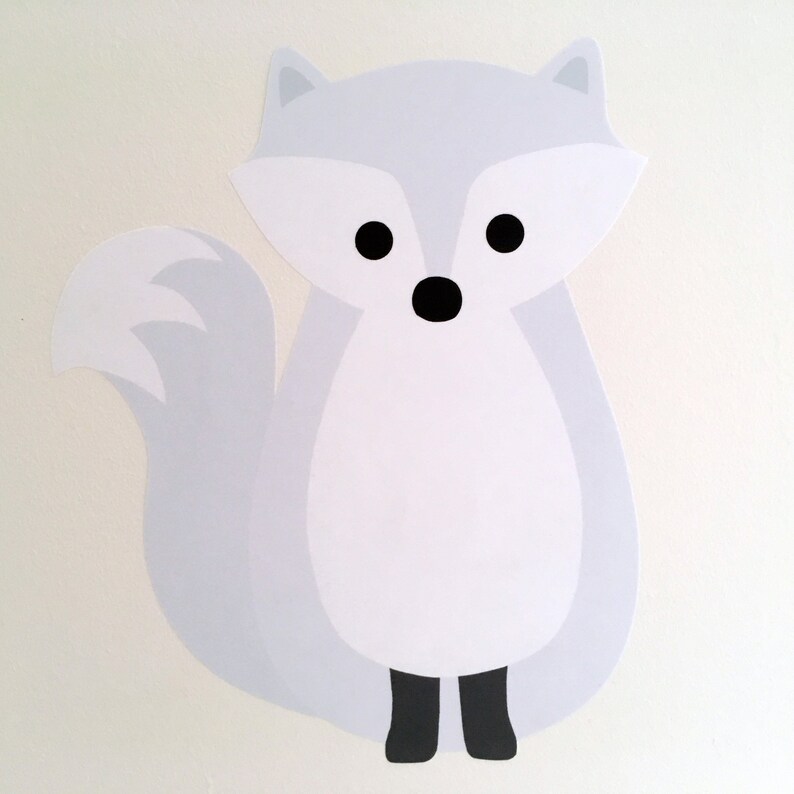 Arctic Animals Decals Arctic Animals Wall Stickers Polar Etsy