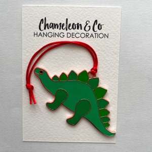 Dinosaur Christmas Tree Decoration Dinosaur Ornament image 6