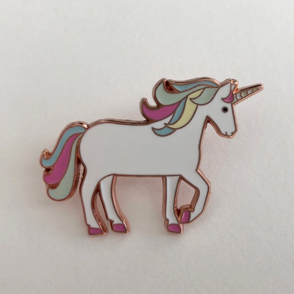 Unicorn Enamel Pin Badge