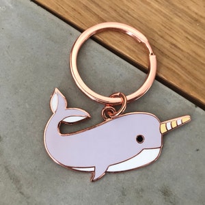 Narwhal Keychain