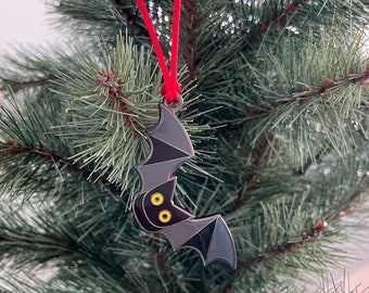 Bat Christmas Tree Decoration - Bat Ornament