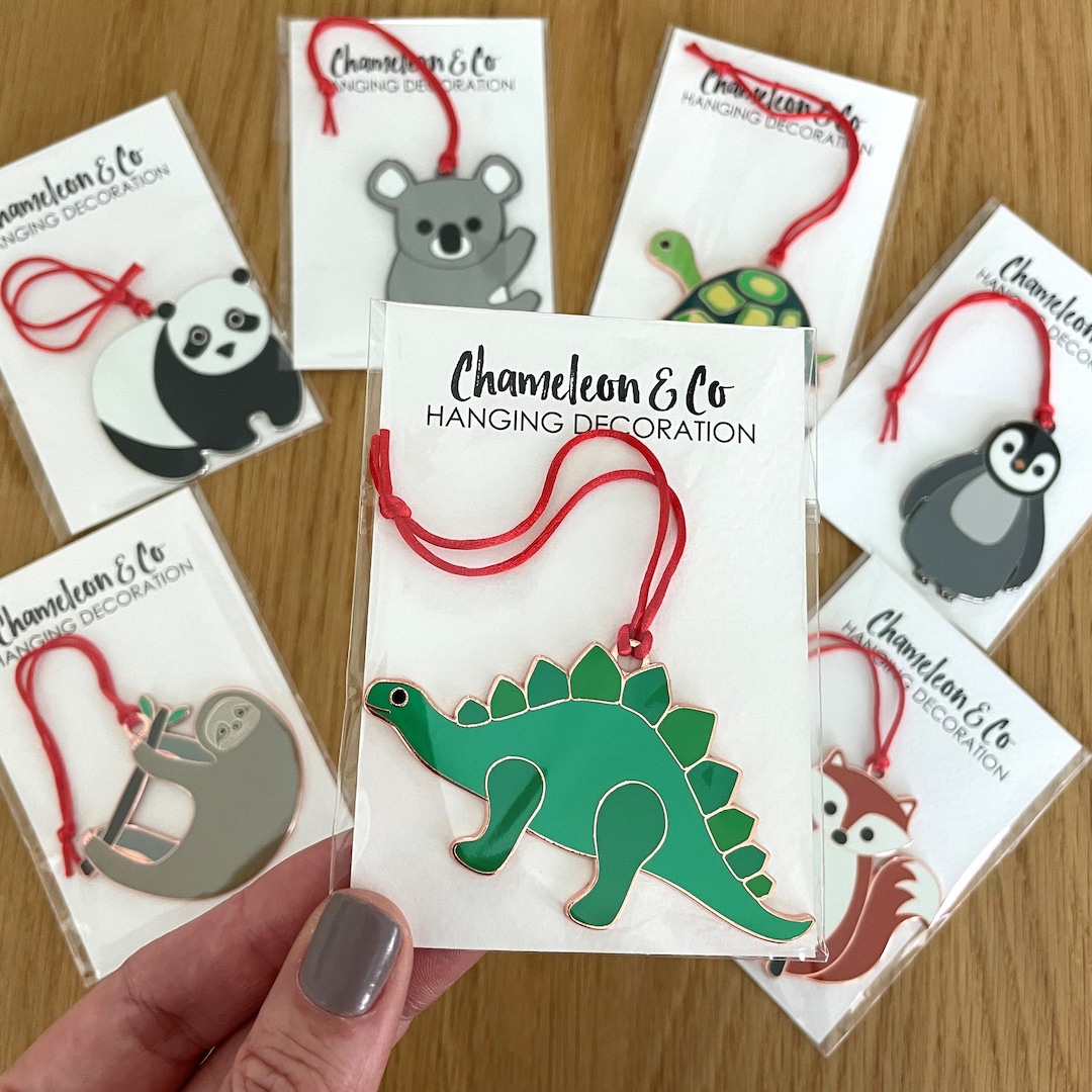 Cute Animal Ornaments, Animal Hanging Decorations, Animal Baubles, Animal Tree Decorations