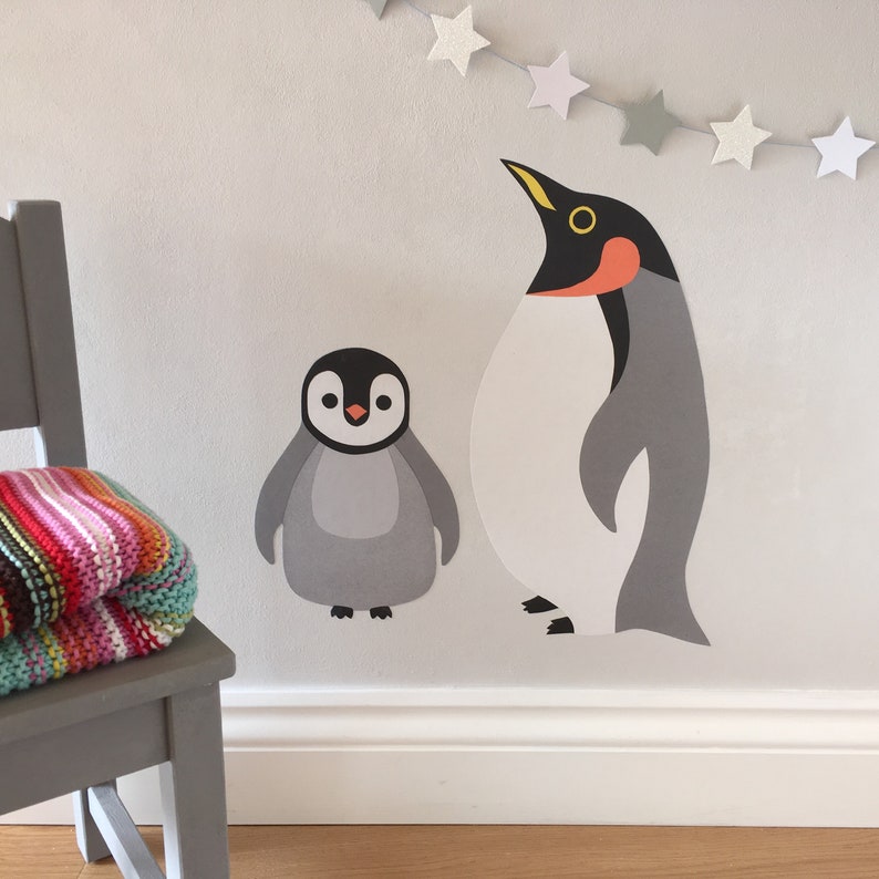 Arctic Animals Decals Arctic Animals Wall Stickers Polar Etsy