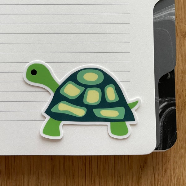 Tortoise Sticker, Turtle Sticker