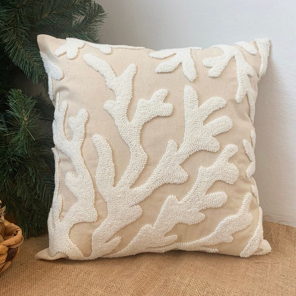 Coral Pillow Case Etsy