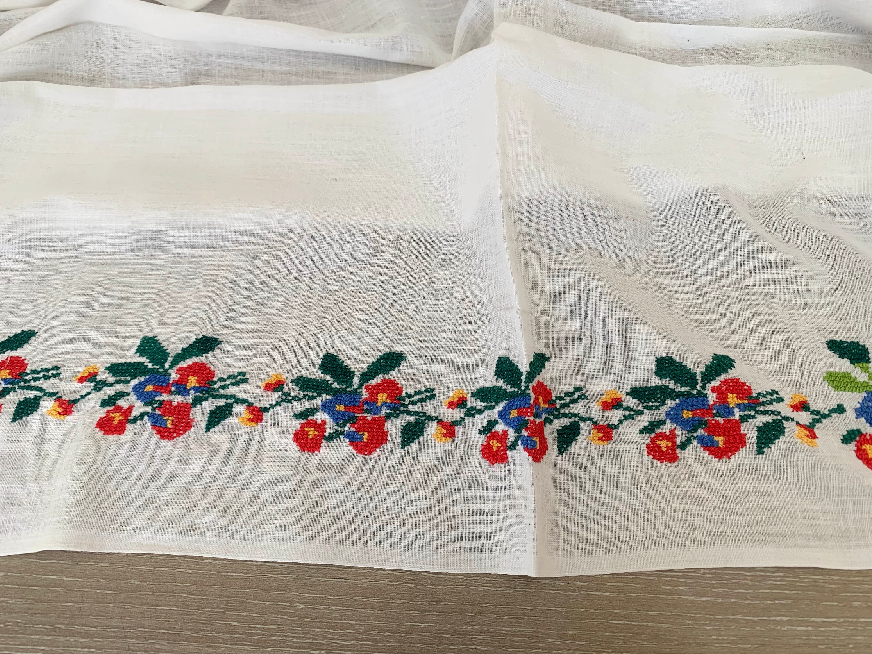 Beautiful Hand Embroidered Dragon Shirt Upcycled Using