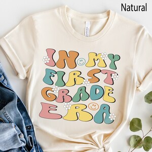 First Grade Era Shirt, Retro First Grade Teacher Shirt, 1st Grade Team Shirts, Back to School Shirt, Kids First Day of First Grade Tee
