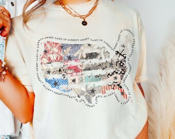 SoGoodKids Retro USA Pocket T-Shirt - Minimalist Vintage Style For 4th Of July & Memorial Day (Navy) - View #12