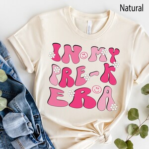 Shirt pre-K-tijdperk, shirts Pre-K Teacher, shirts Pre-K crew, Back to School-shirt, retro Pre-K-T-shirt, PreK Squad, Kids First Day of Pre K-T-shirt