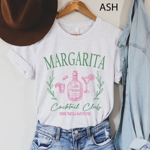 Shirt Margarita, T-shirt tequila, Cinco De Mayo-shirt dames, Mexico Caraïbisch tropisch strand meisjes reis vakantie cruise cadeau-shirts voor haar