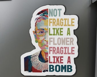 Magnete femminista, magnete per auto sui diritti delle donne, donna forte, uguaglianza, girl power, regali femministi, regali di empowerment per lei