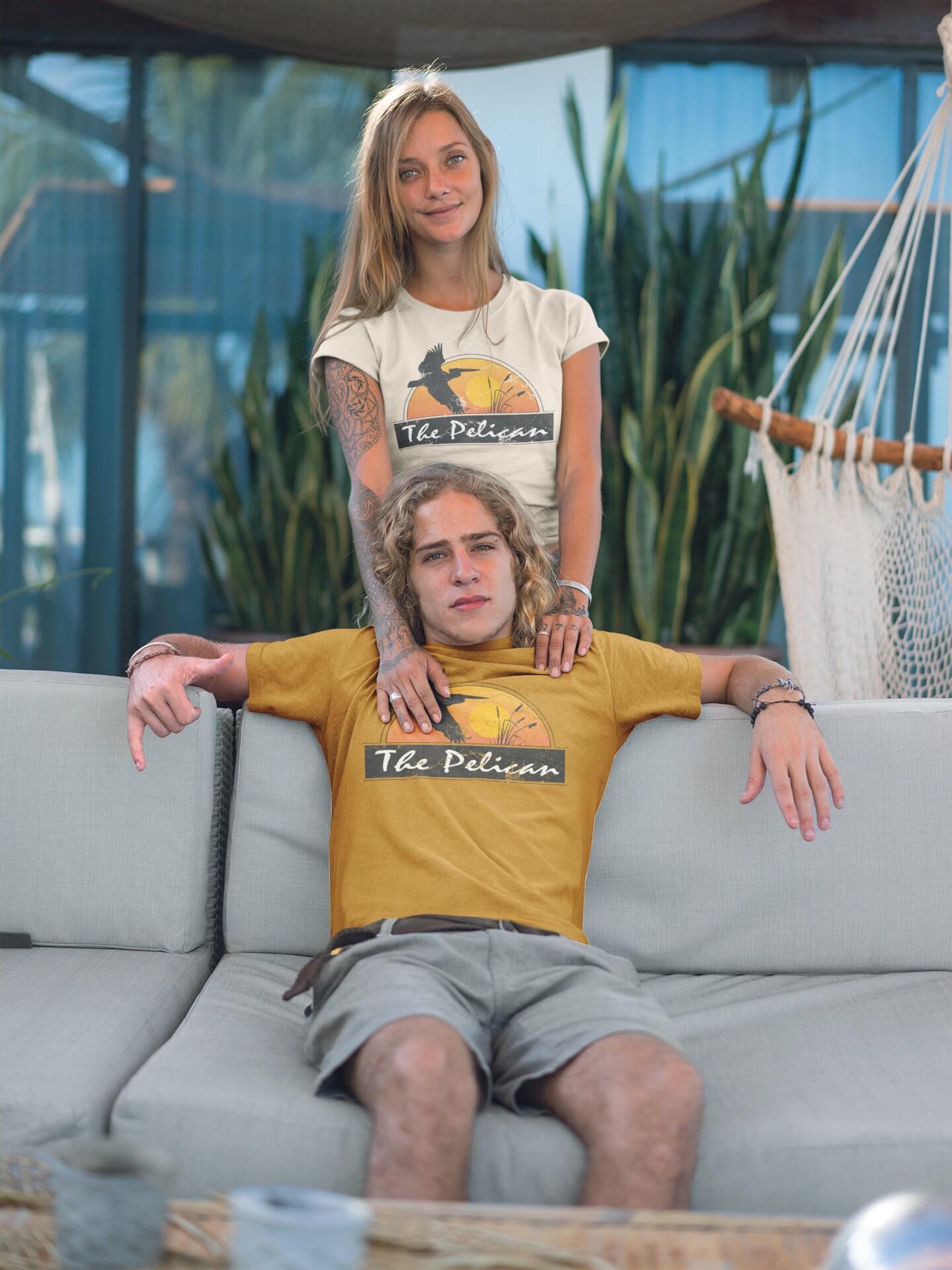 T-shirt Vintage American Eagle 'Beach Break Mexico' 2002 – Taille M, Occasion Très Bon état