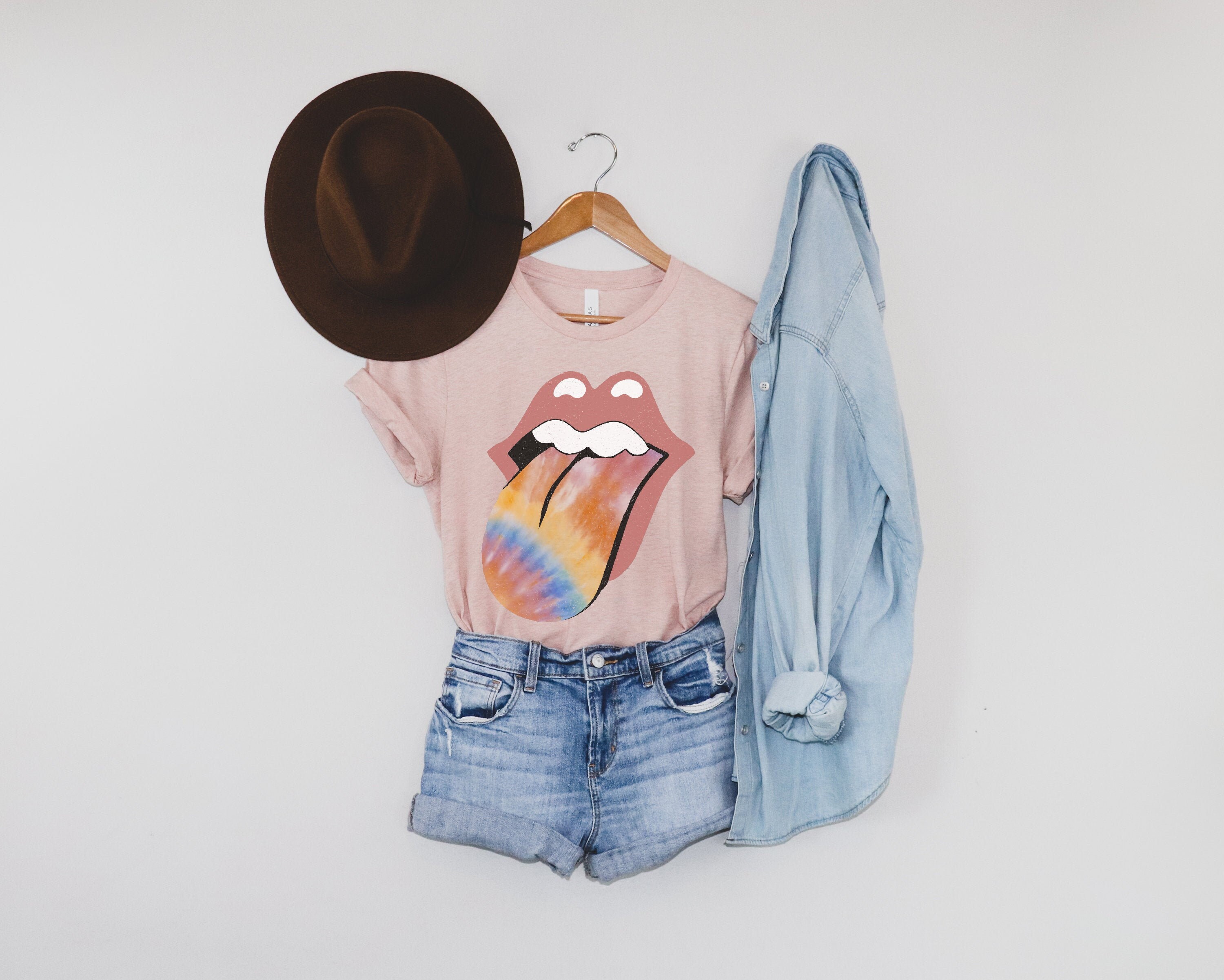 lips and tongue shirt