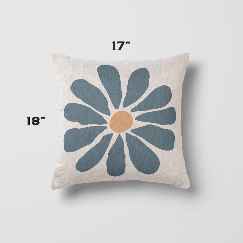 Floral Woven Pillow - Thumbnail 3