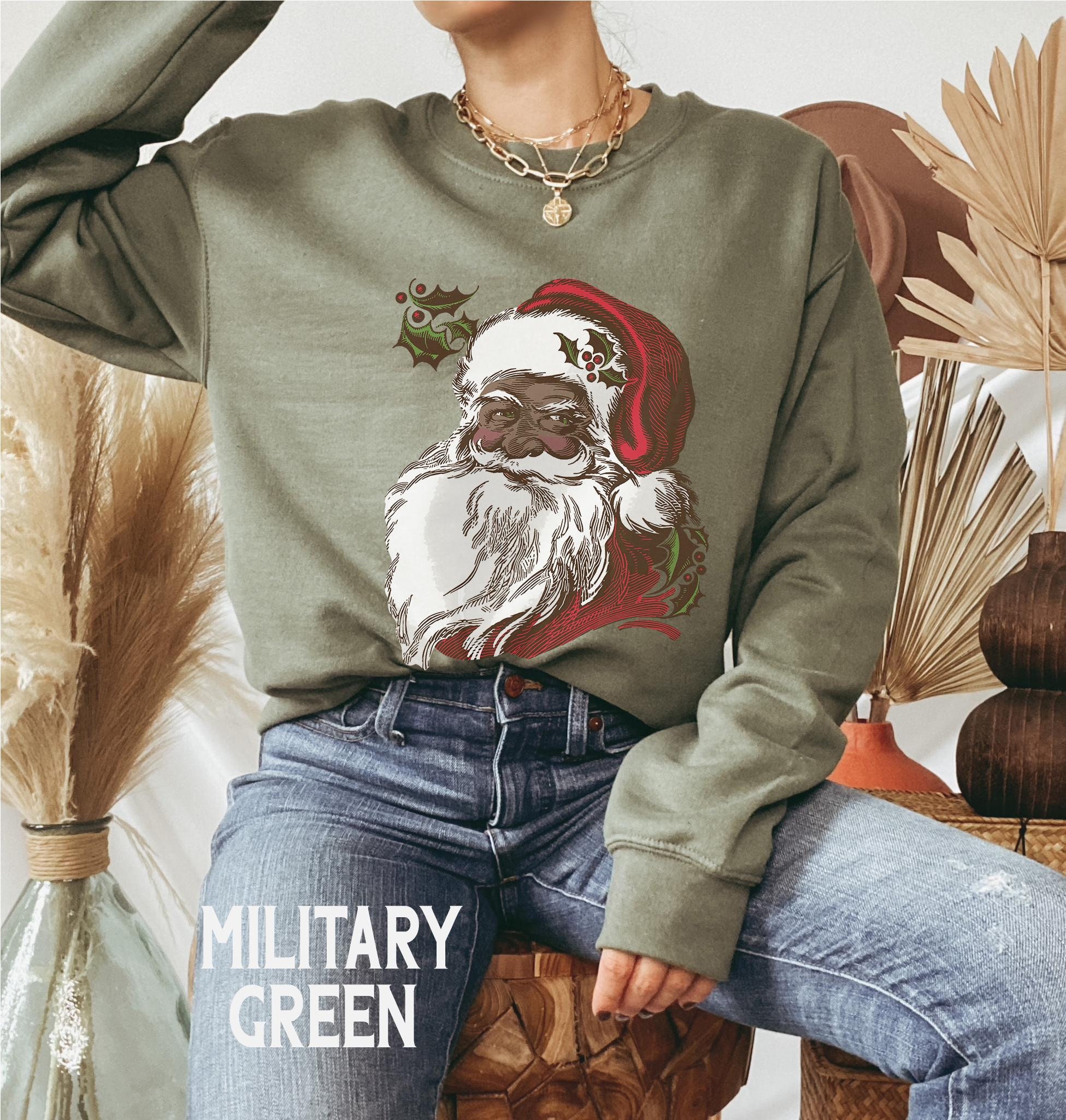 FYEGRE Merry Sweatshirt For Women Christmas Fleece Linend Sequin Sweaters Crewneck Oversized Long Sleeve Pullover Tops Brown M E218eb3c 639b 4b06 84eb 5bf21a7675eb.dba6775ea4f6ce55ac6815602949b600 - View #7