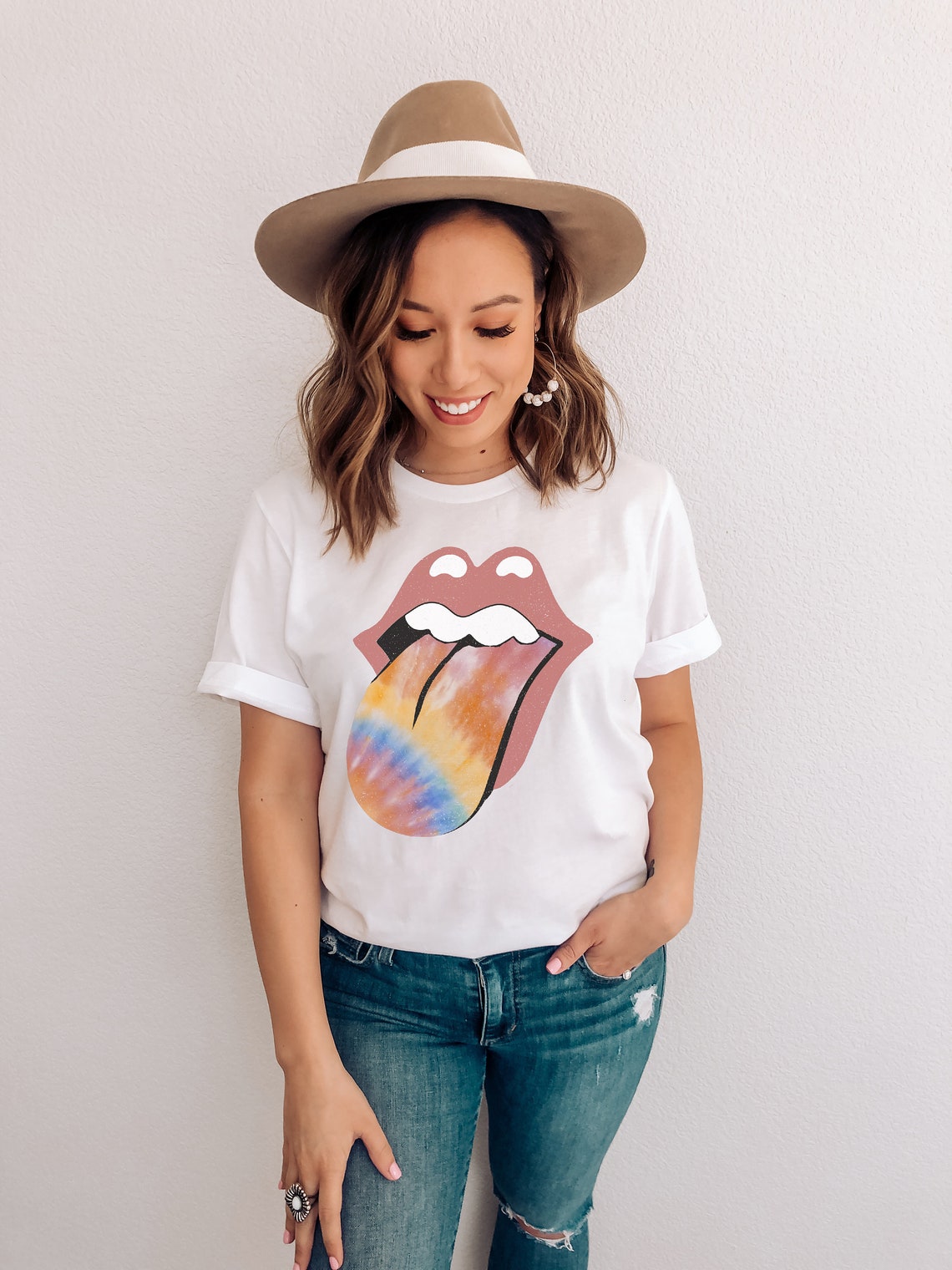 lips and tongue shirt