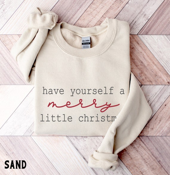 Christmas Sweatshirts for Women Merry Christmas Hoodie Minimal