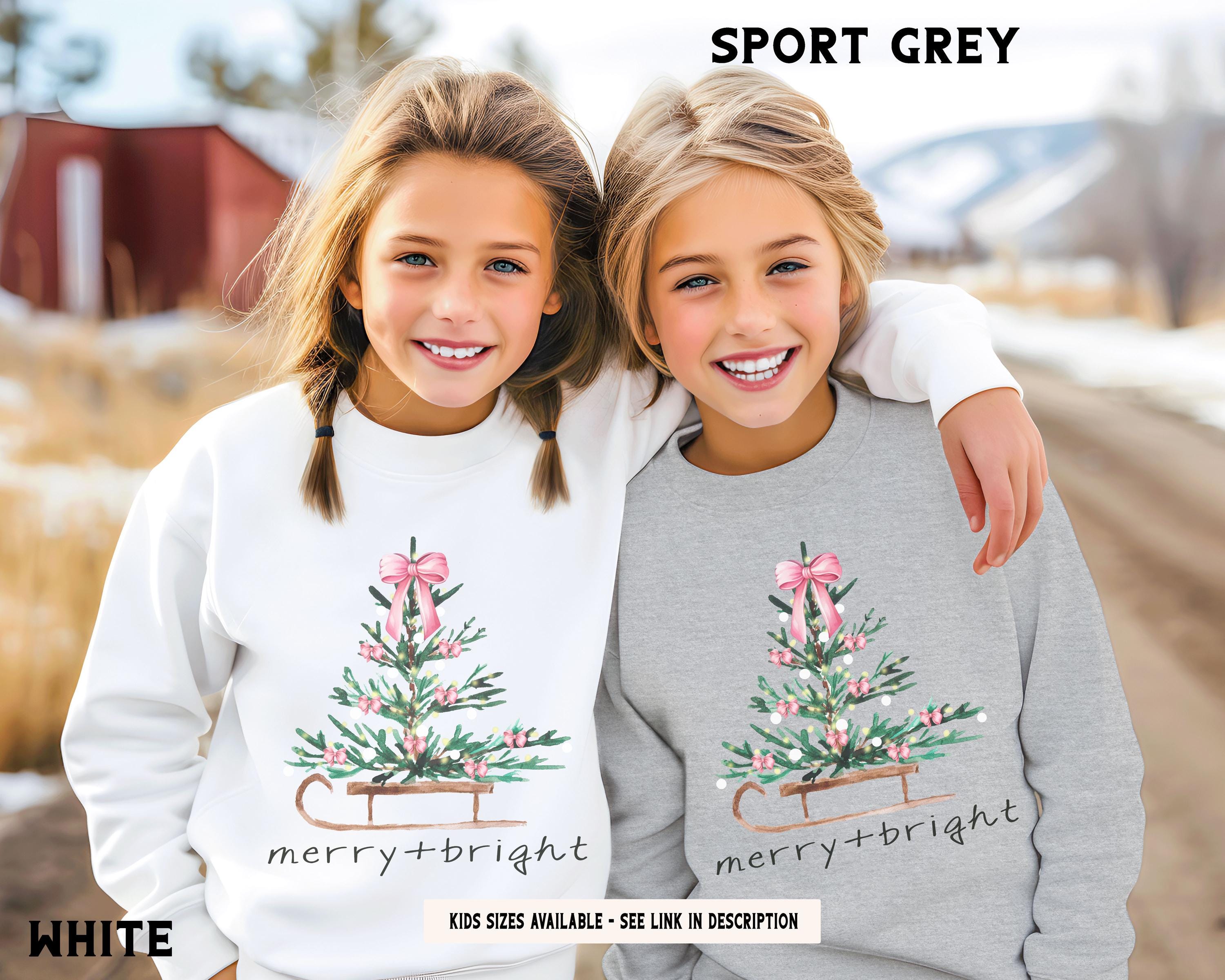FAYALEQ Felpa Natalizia Donna – Con Scritta Merry Christmas, Maniche Lunghe, Morbida, Taglie Comode - 2