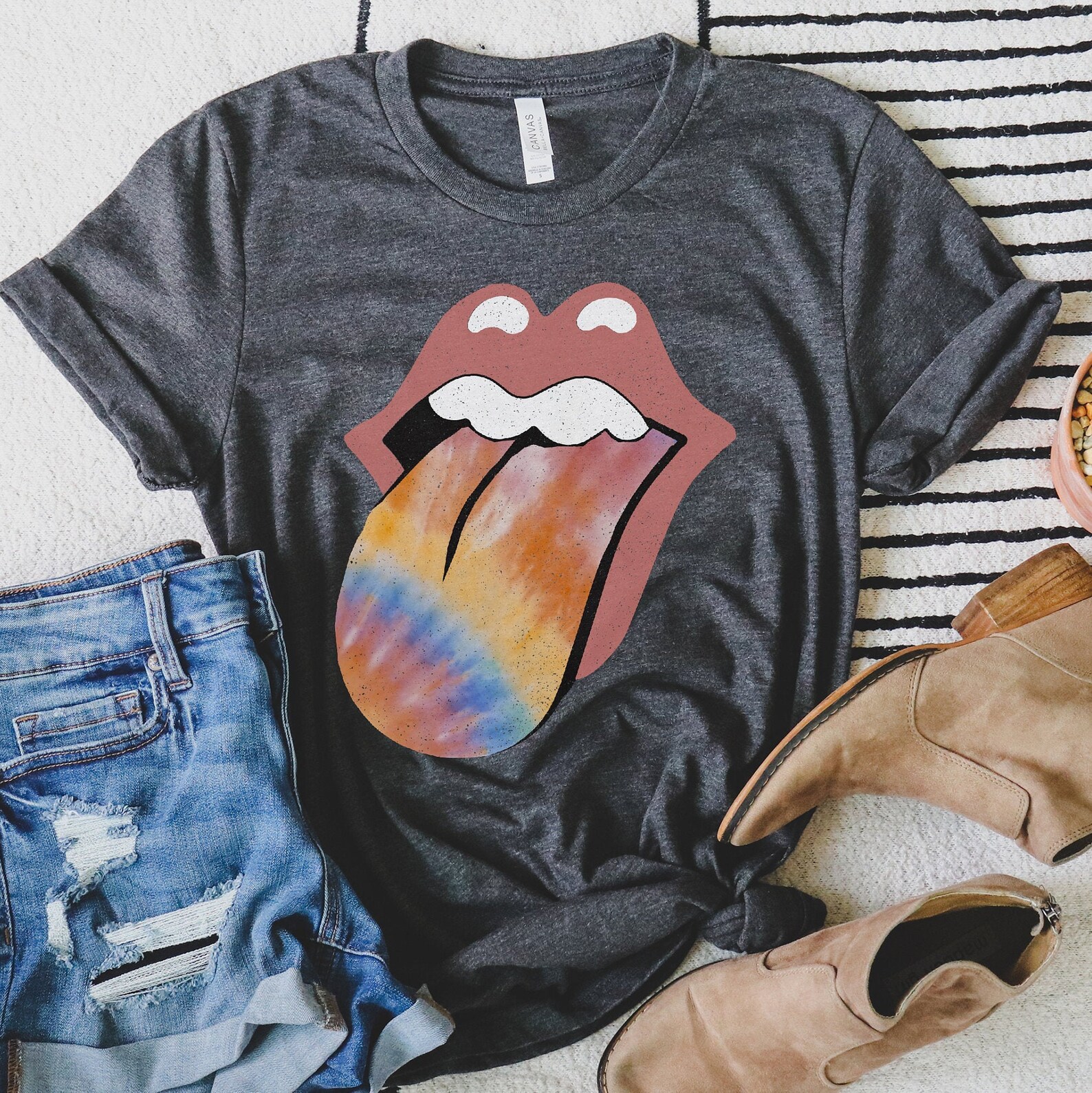 lips and tongue shirt
