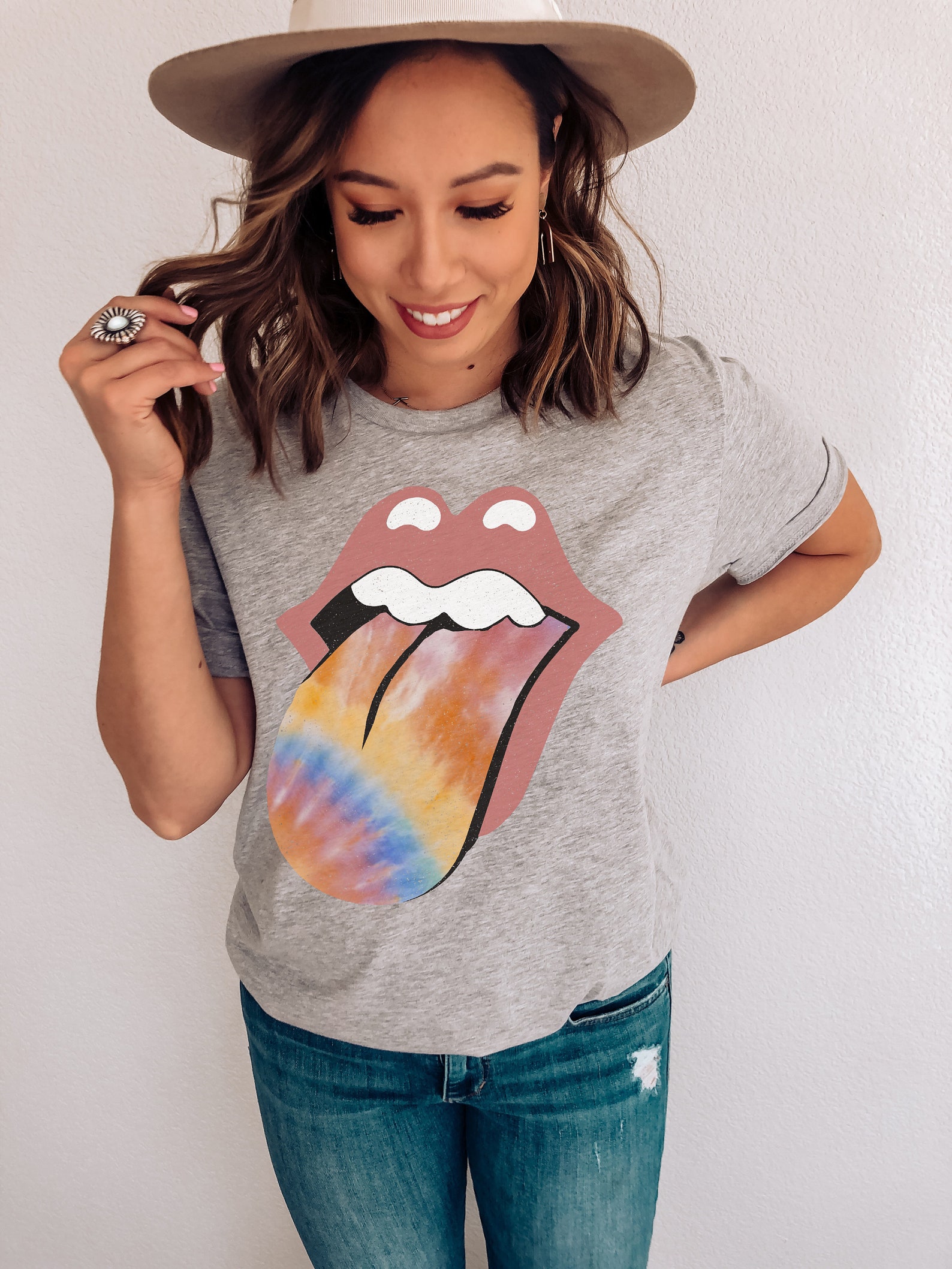 lips and tongue shirt