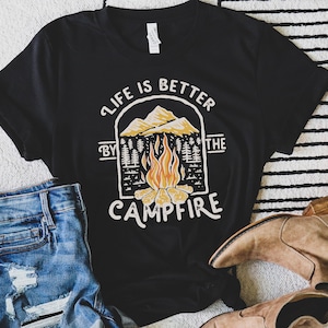 Women's Take A Hike Tank Top - Letter Print Sleeveless Casual Shirt For Summer & Camping - View #2