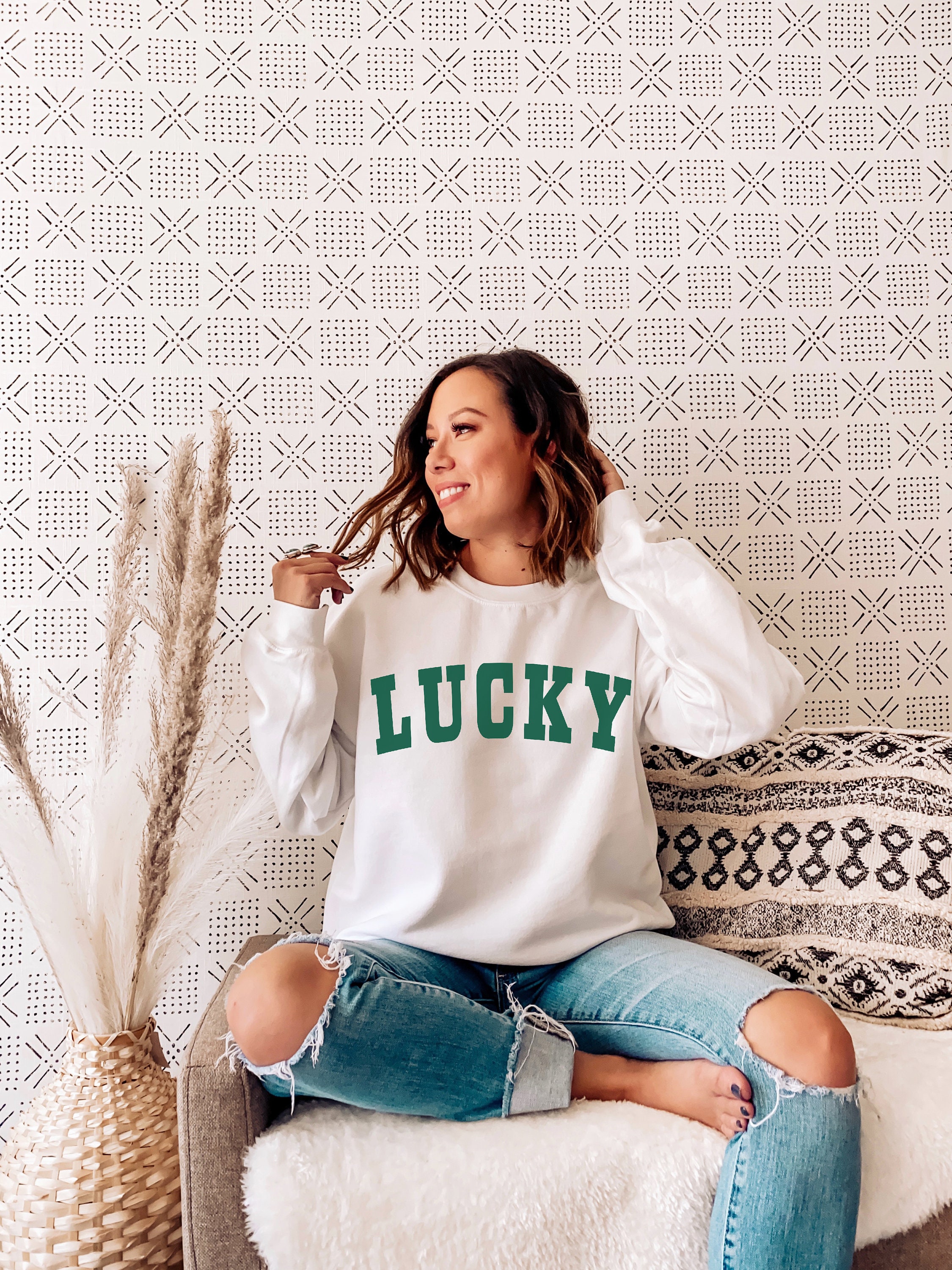 lucky sweatshirt