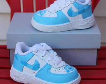 Air Force 1 personalizadas para niños: AF1 azul